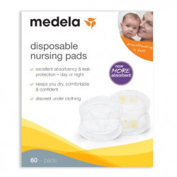 Medela Disposable Nursing Bra Pads, 60 Count
