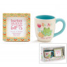 "New Mom Need Coffee" Gift Set with Coffee Mug And Photo Frame 